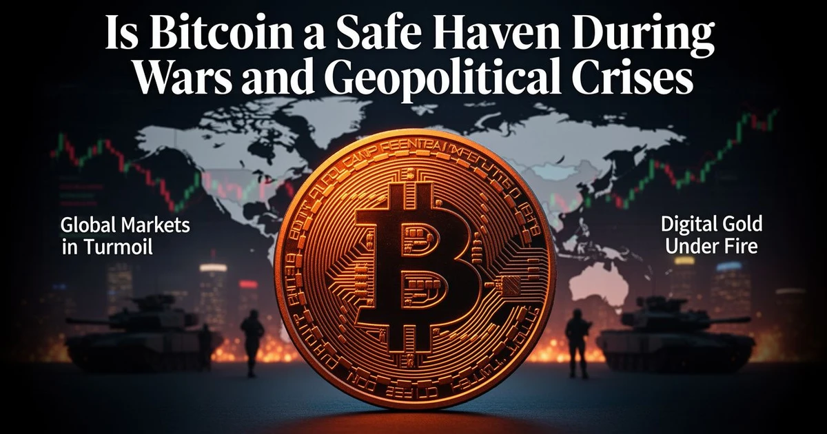 Bitcoin as safe haven during geopolitical conflicts and wars — quantitative analysis